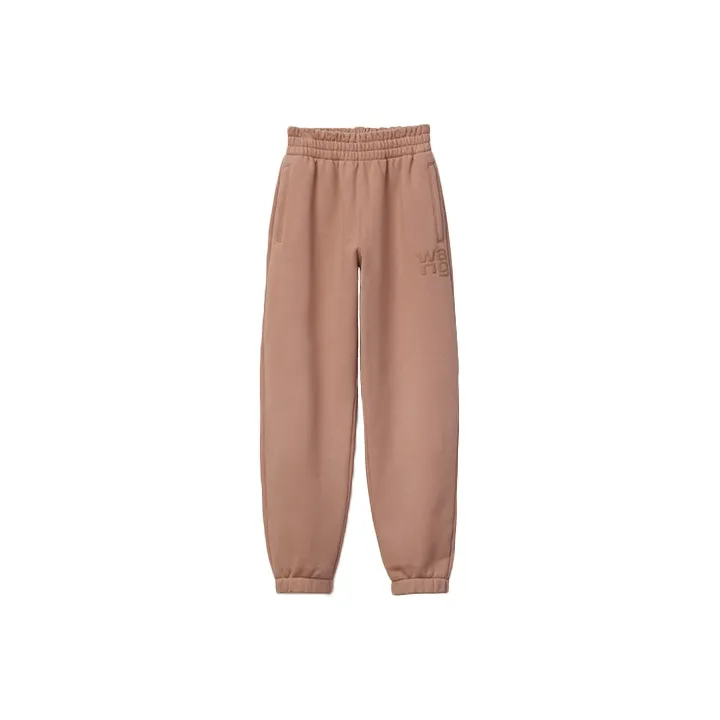 alexander wang Розовые Женские Вязаные Спортивные брюки