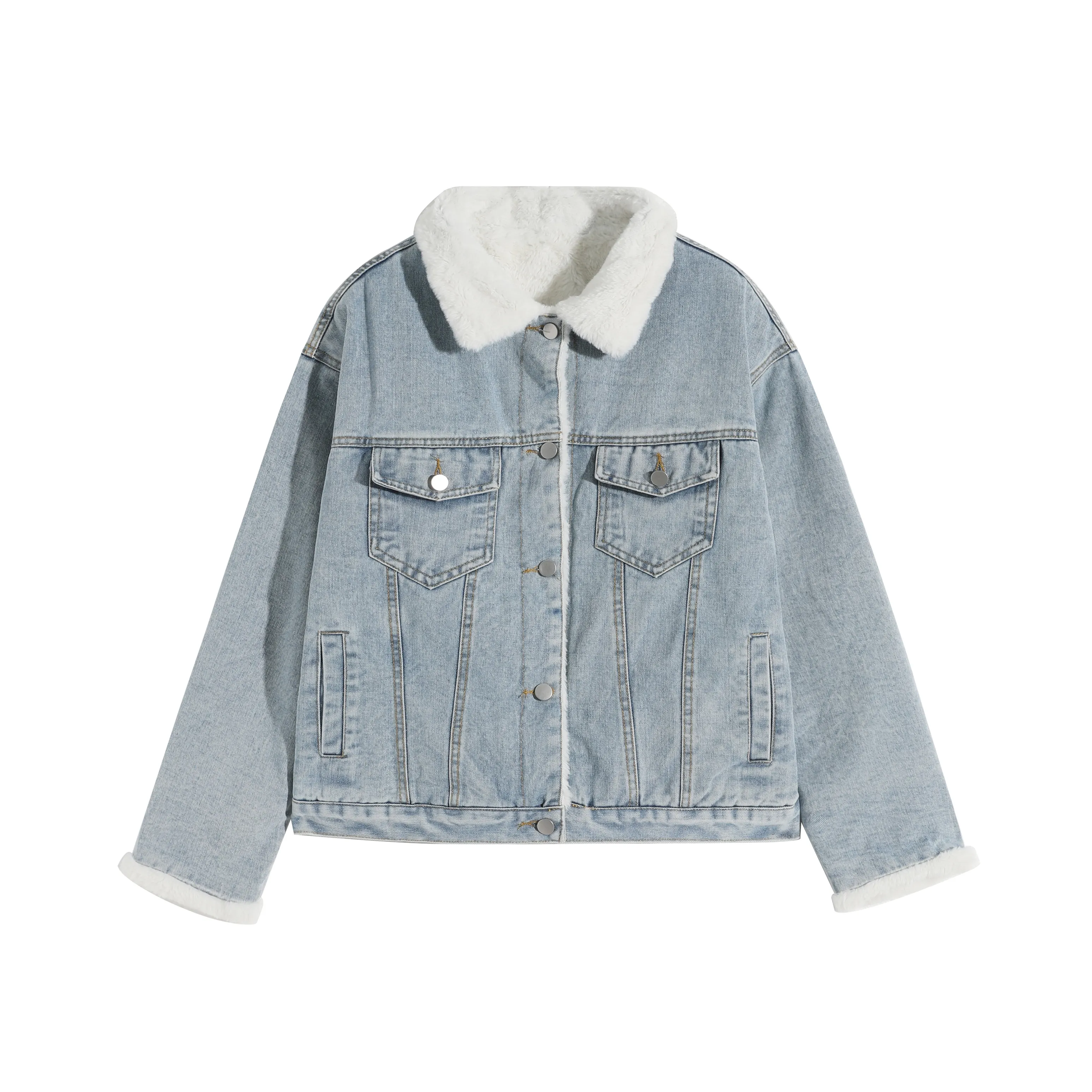 MKBY Denim Jacket Women's White