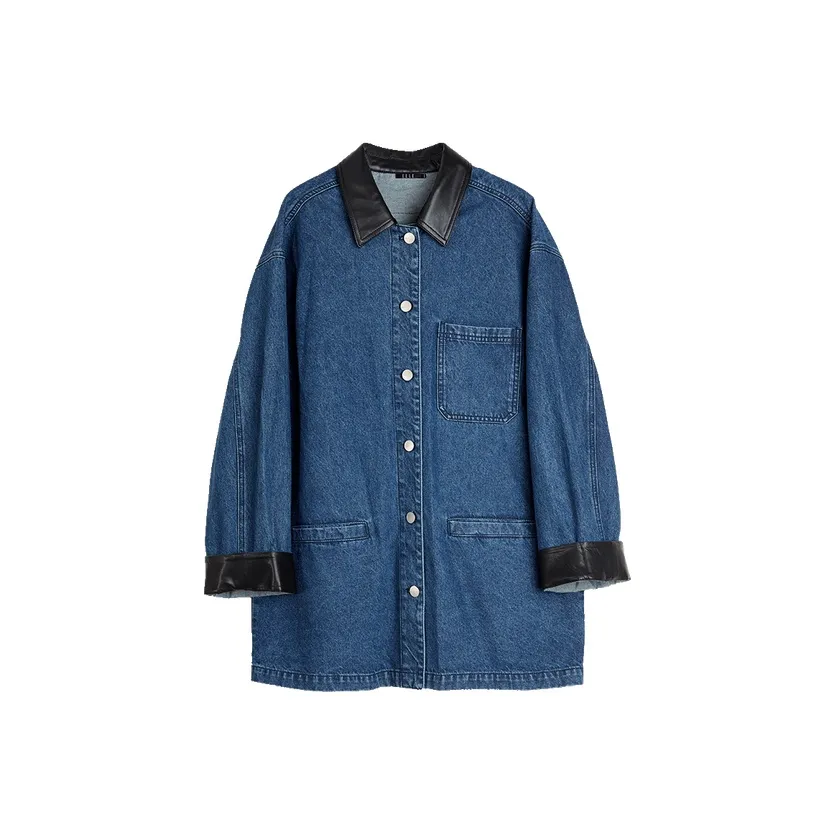 ELLE Denim Jacket Женская Джинсовая Синяя