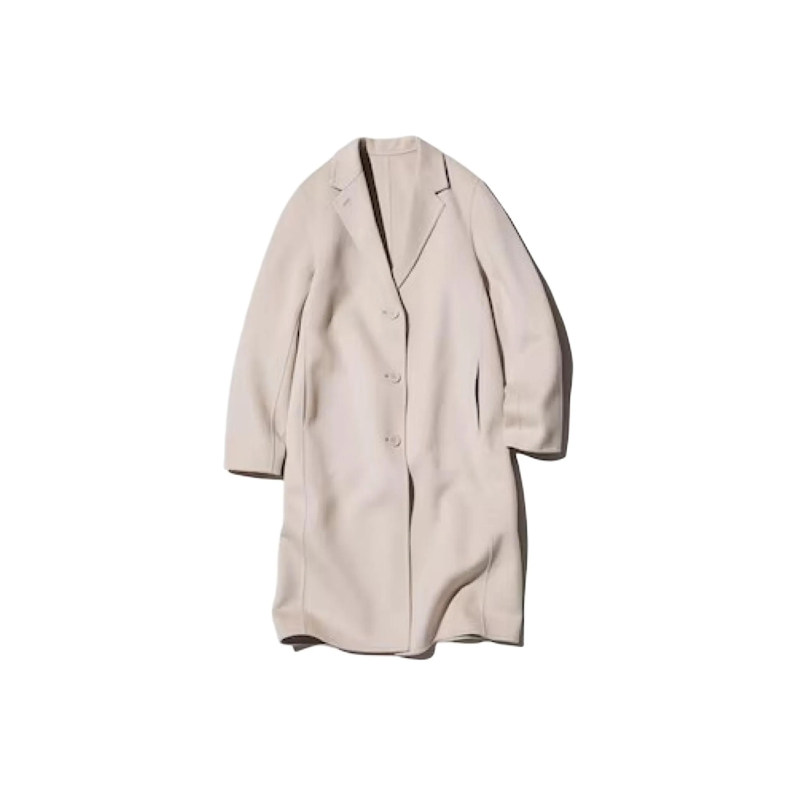 UNIQLO Куртка Женская Светлый Бежевый