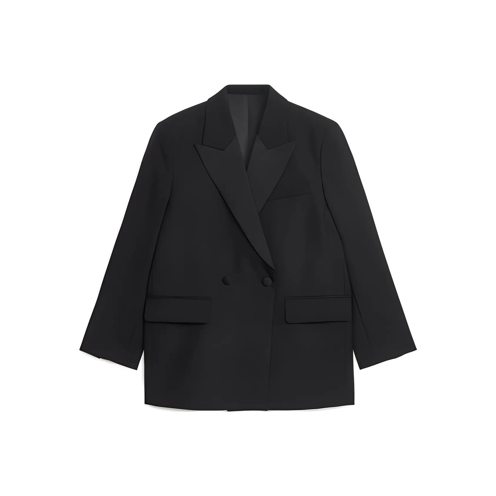 ARKET Бизнес-костюм женский черный