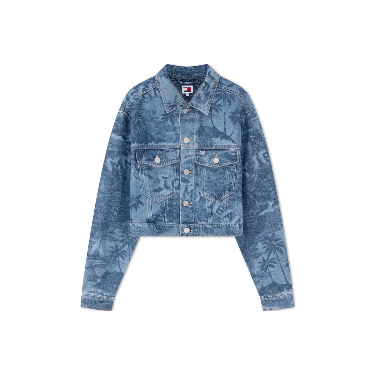 Tommy Hilfiger Denim Куртка Женская Джинсовая Синяя