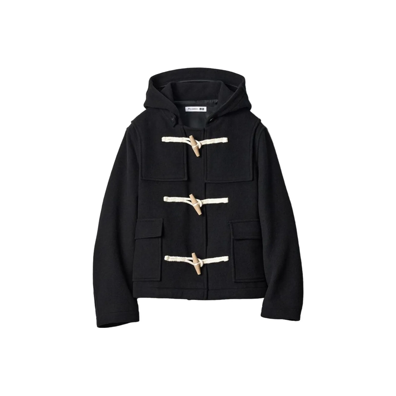 UNIQLO JW Anderson Co Branded SERIES Черное Женское Пальто