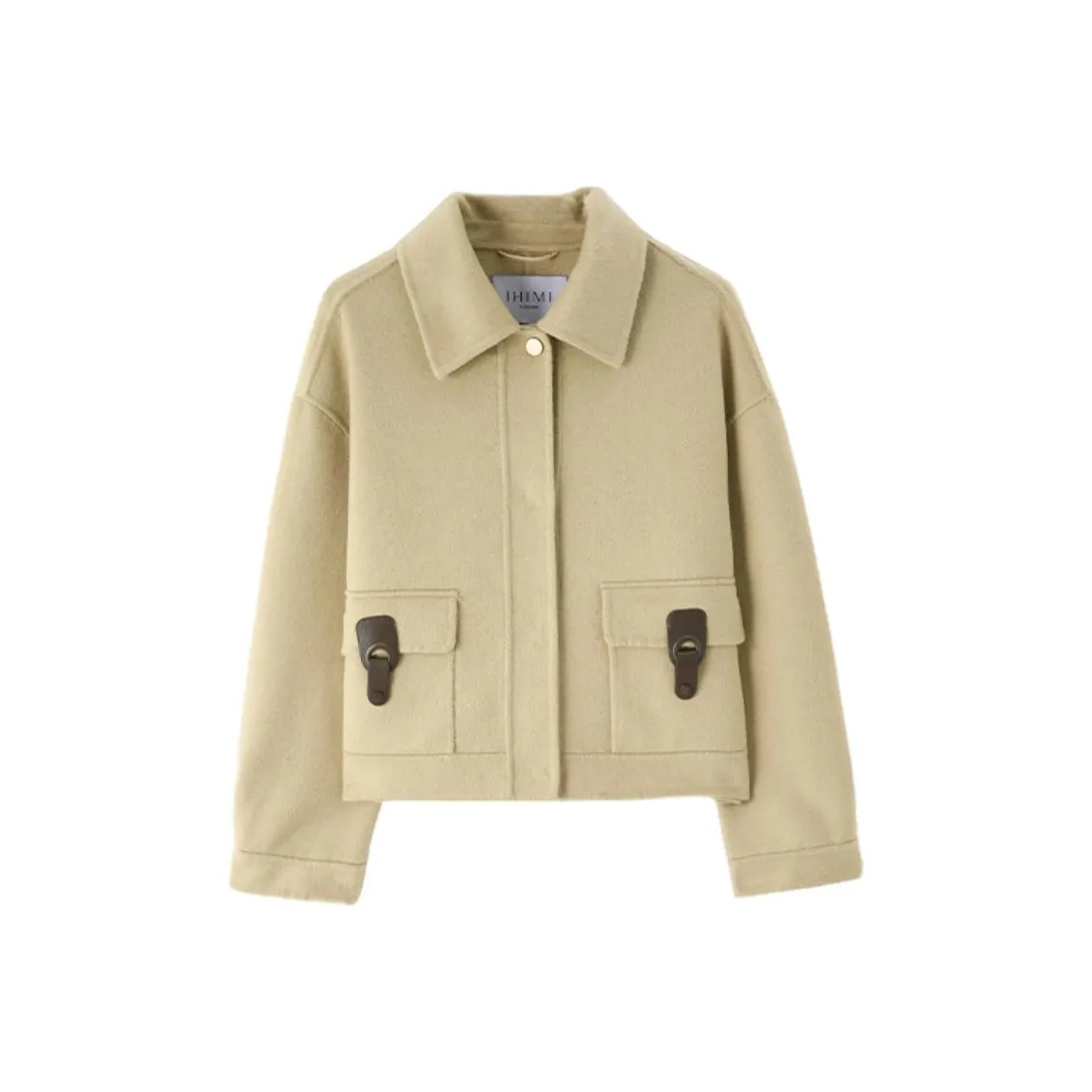 IHIMI Coats Women's Pea Green