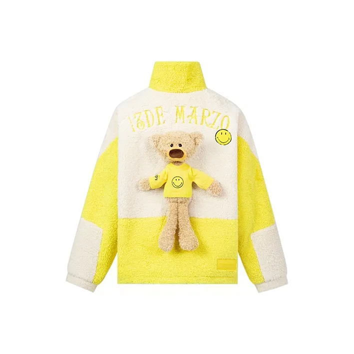 Smiley X 13 DEMARZO SMILEY Velvet Jackets Unisex