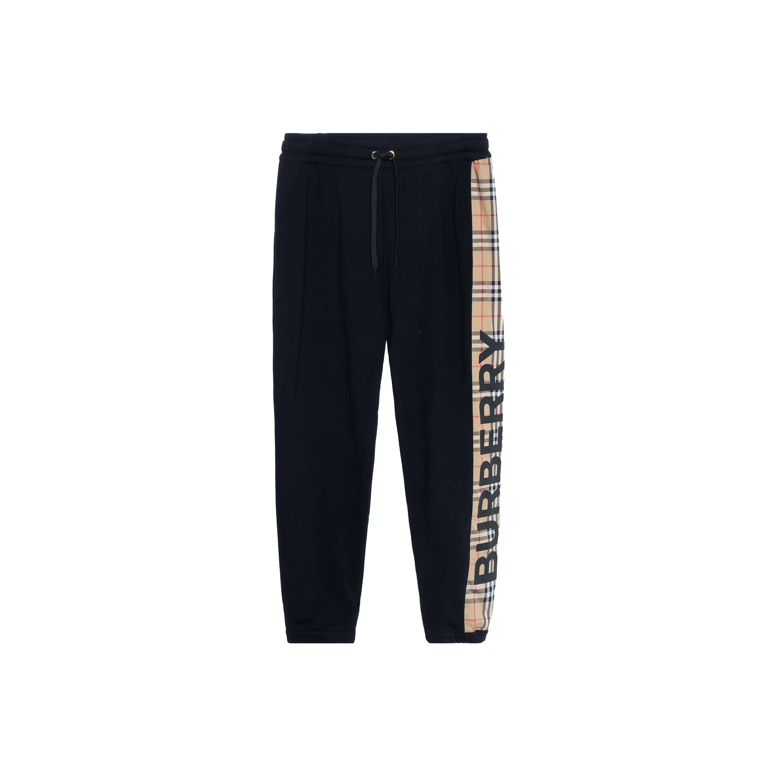 Burberry Check Patch Sweatpants 'Black'