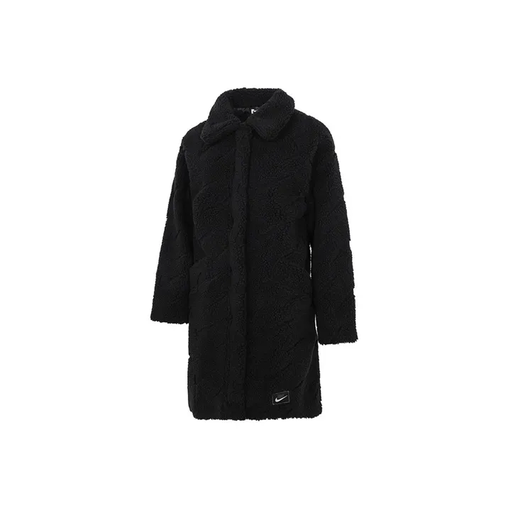 Nike Women'ss Sportswear Icon Clash Long Jacket Asia Sizing Black