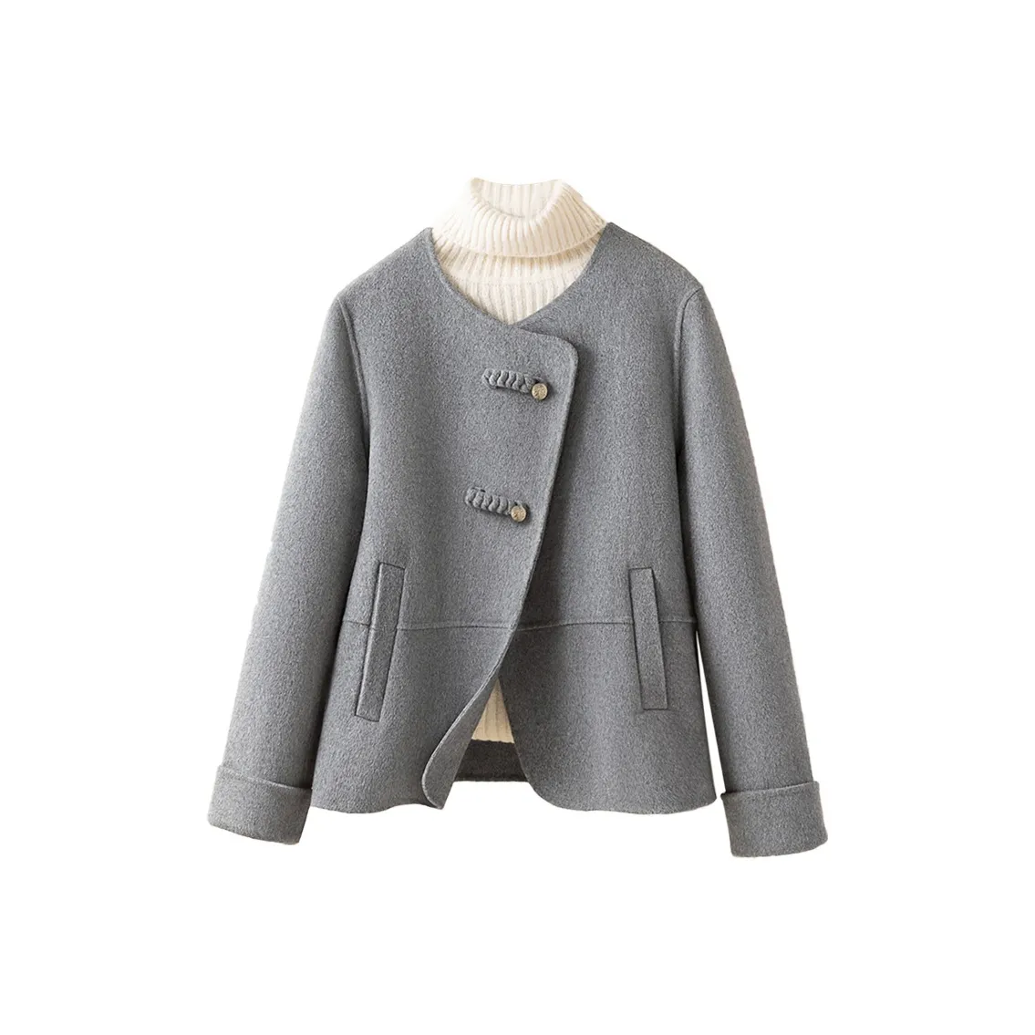 Cypress House Cropped Jacket Women's Light Gray Cypress House Укороченная Куртка Женская Светло-Серый