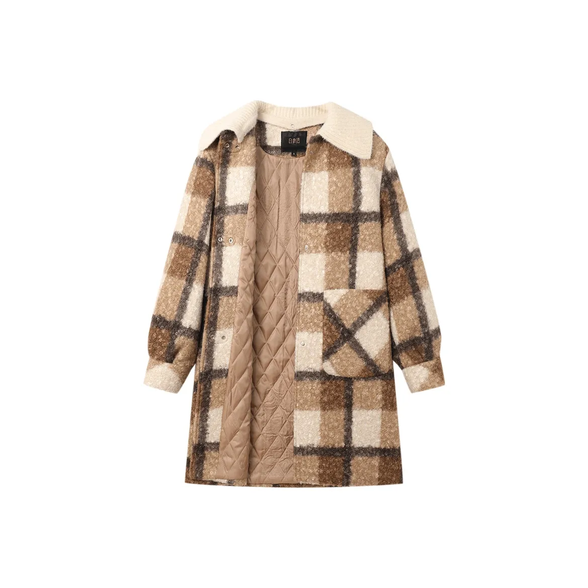 LOUISY AO Кофе Женское Пальто