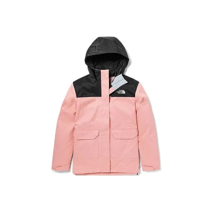 THE NORTH FACE FW21 Поход Водонепроницаемый Ветрозащитный и Устойчивый к Износу Ветровка Женская Розовая