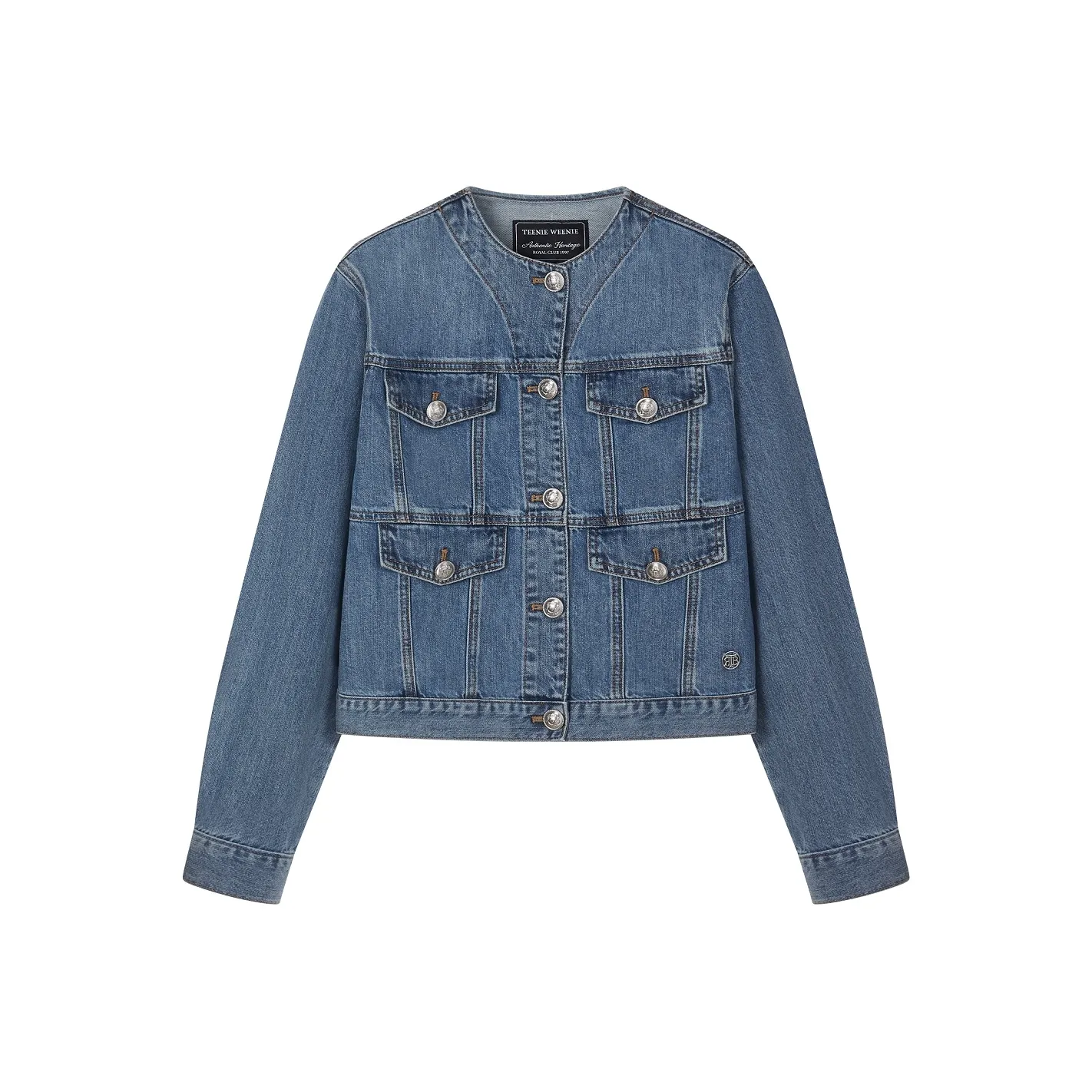 Teenie Weenie Denim Куртка Женская Средняя Синий