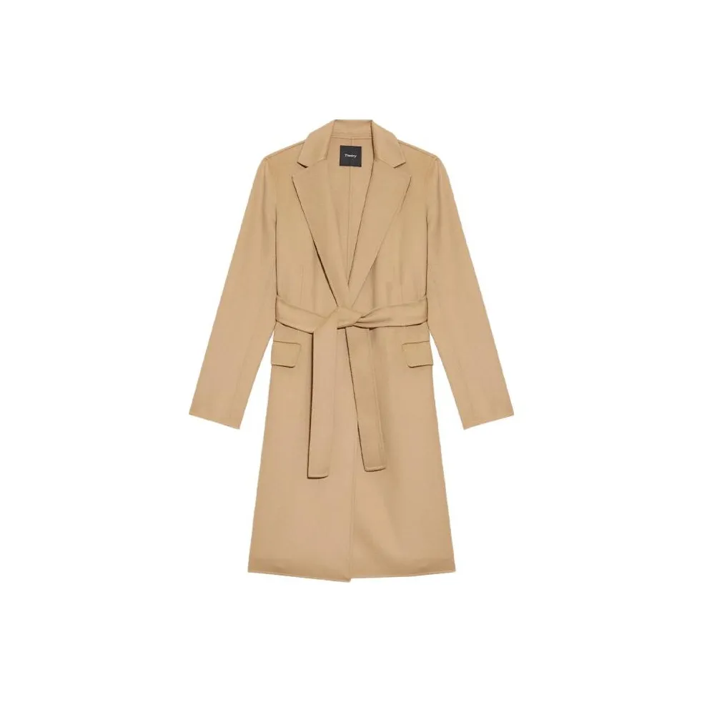 THEORY Coats Women's Camel