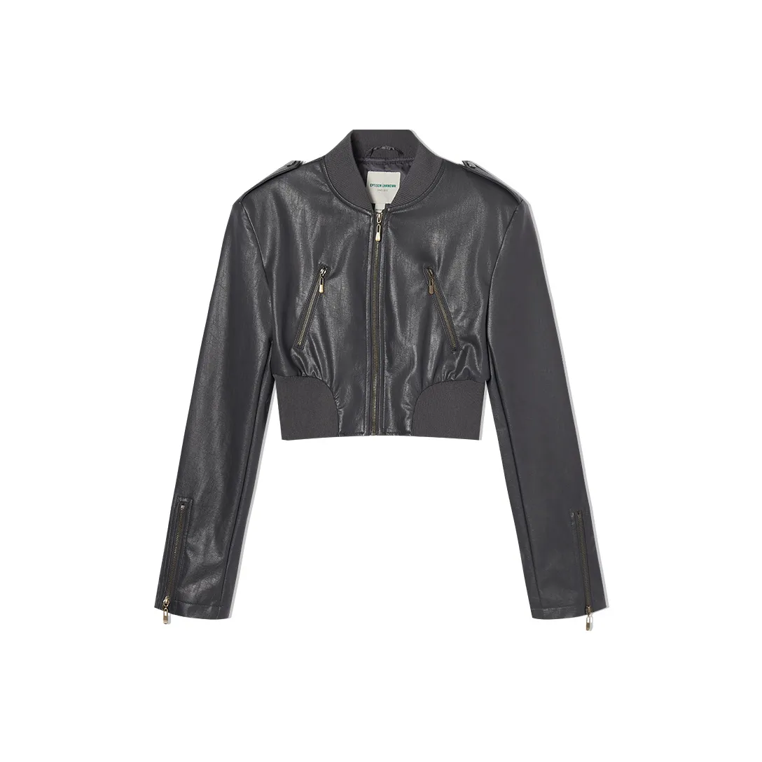 EPTISON WOMAN Leather Jackets Women's