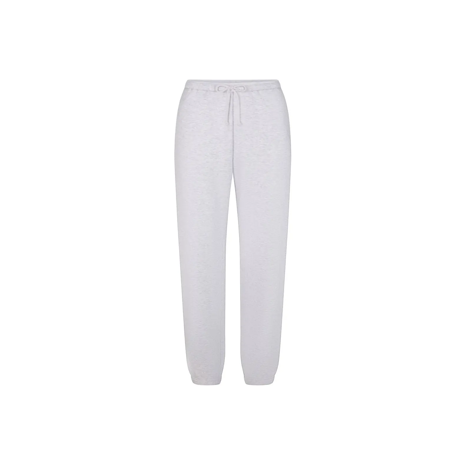 SKIMS Cotton Fleece Classic Jogger Casual Pants Women's Light Melange GREY Light Photinia Gray SKIMS Хлопок Флис Классический Джоггер Повседневные Брюки Женские Светлый Меланж GREY Светлый Фотиния Серый