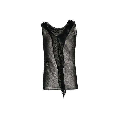 Yohji Yamamoto Черные Женские Жилеты