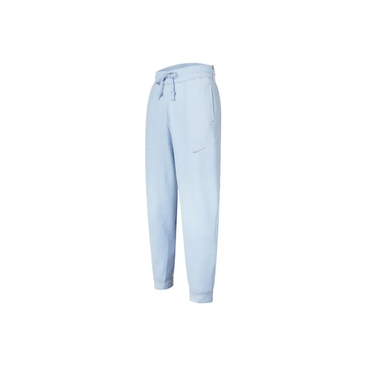 Nike Knitted Sweatpants Women's Light Blue
