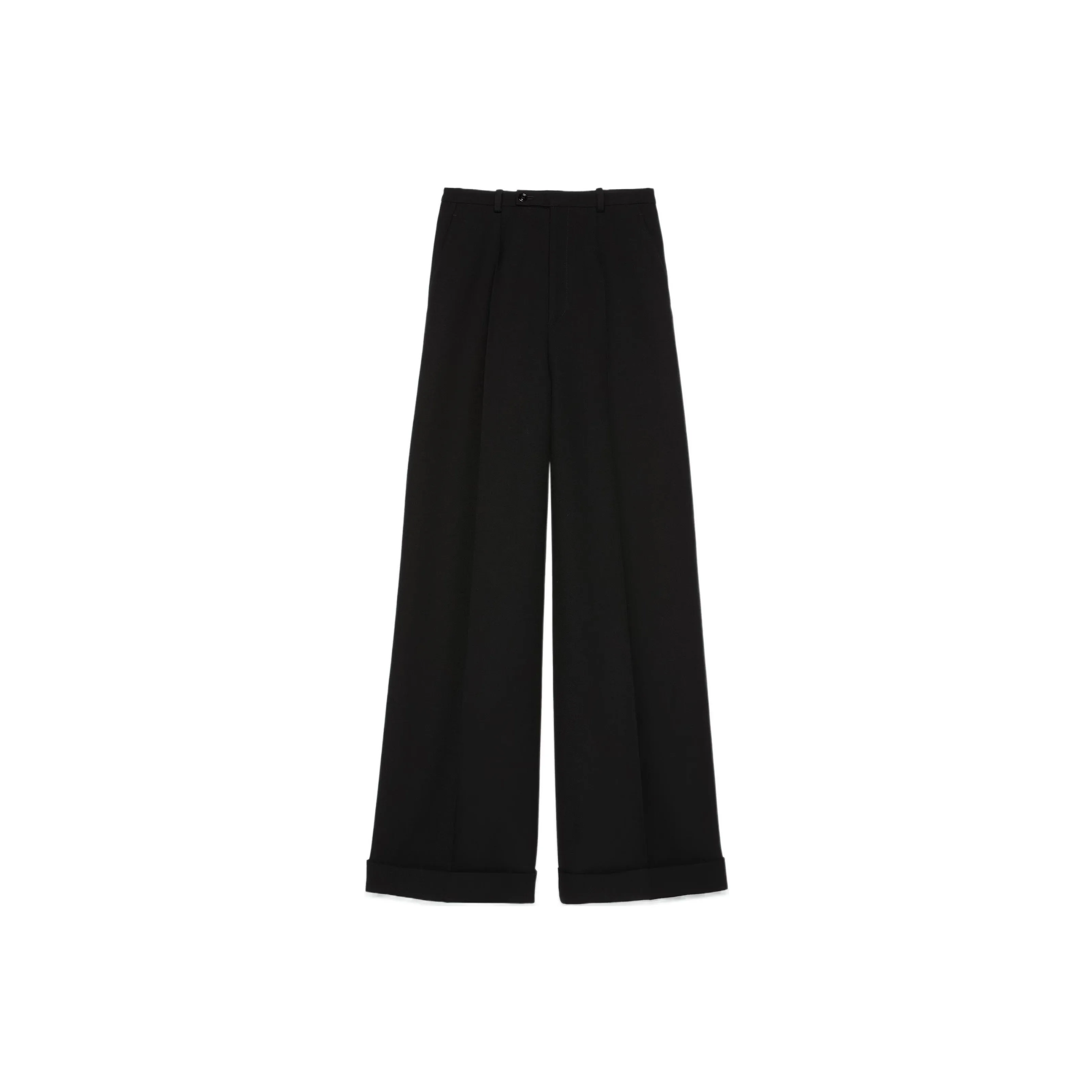 GUCCI High Waist Wide Leg Trousers