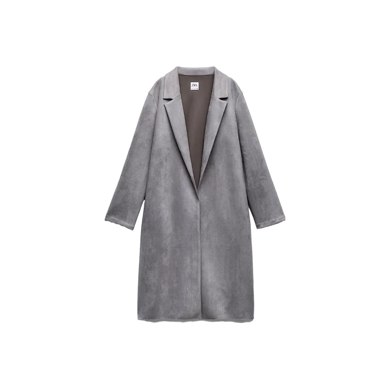 ZARA Coats Women's Light Gray