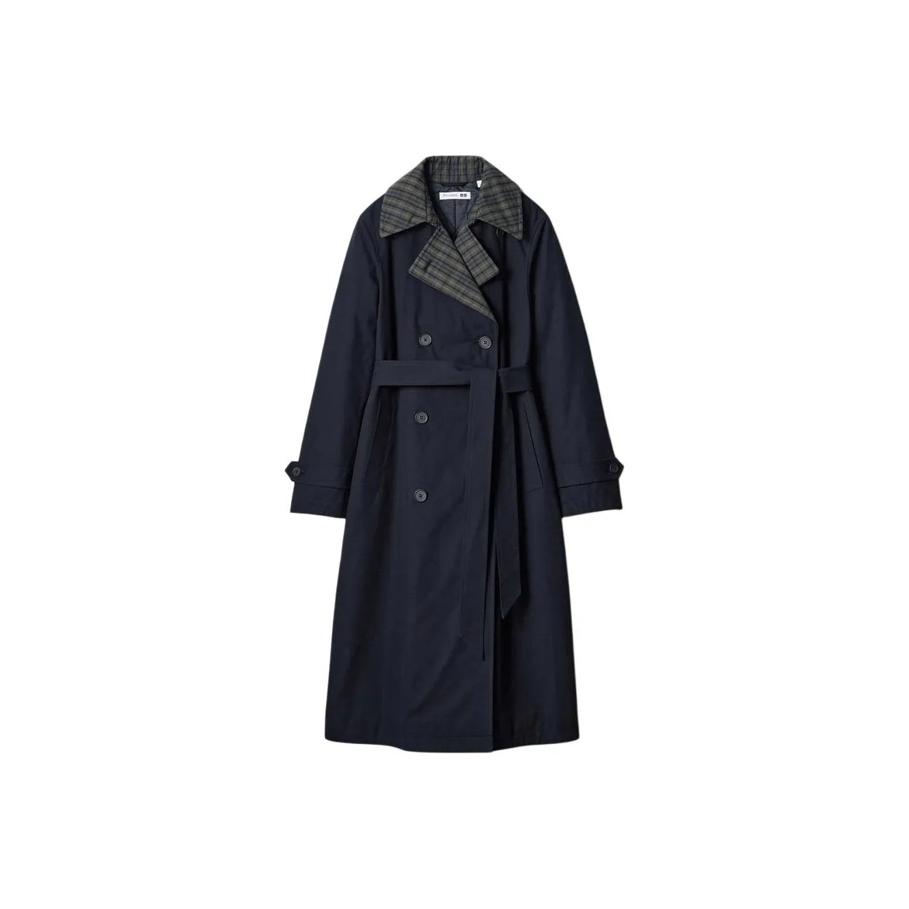 UNIQLO JWANDERSON Co Бренд Темно-синий Женское Пальто