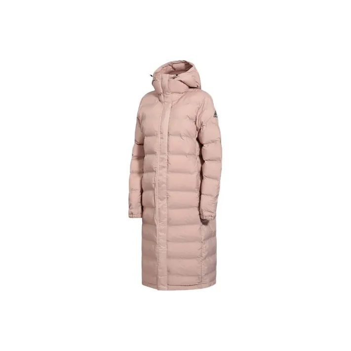 Adidas Пуховая куртка Зимняя Женская Розовая