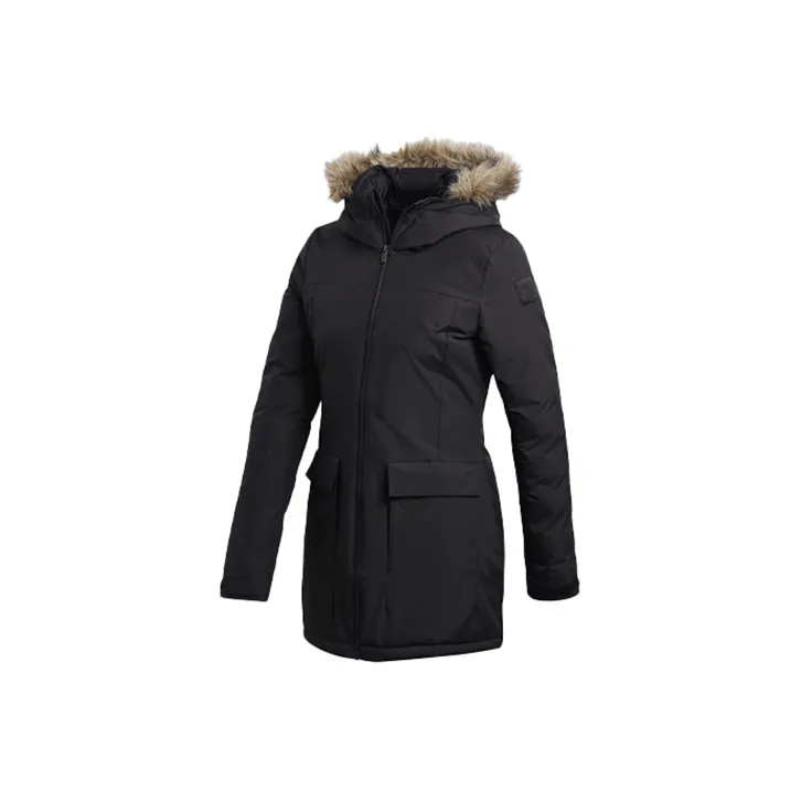 Adidas Puffer Jacket Winter Women's Black