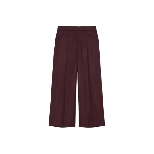 MaxMara Studio Фиолетовые Женские Повседневные Брюки