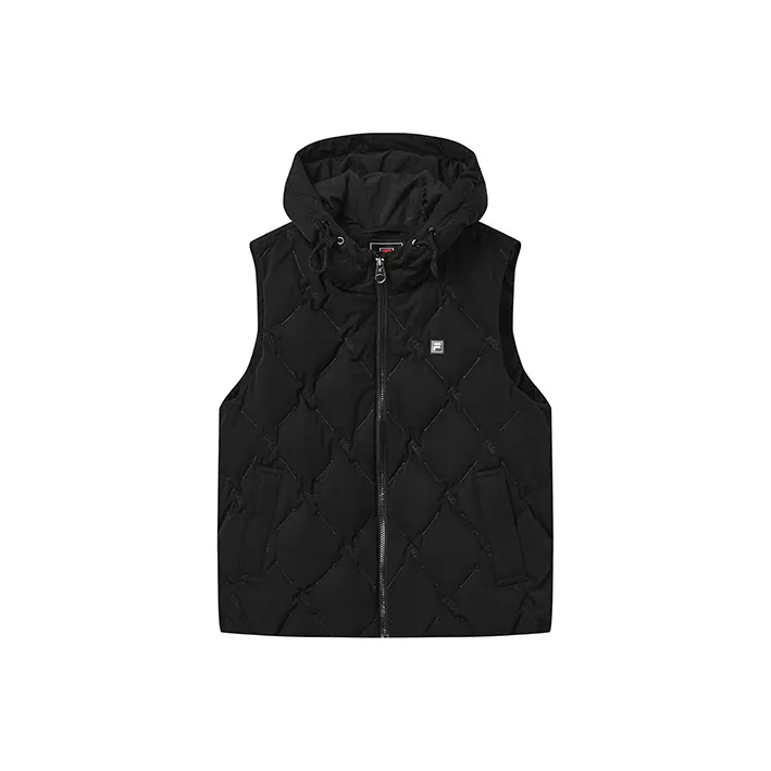 FILA Down Vest Women's Jet Black