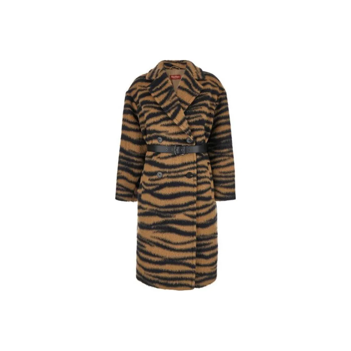 MaxMara Studio Double Breasted Belted Coat