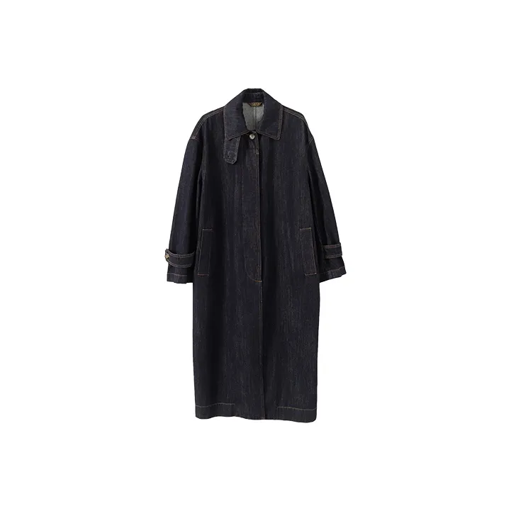 YUMOMO STAR Denim Jacket Женская Original Vintage Blue