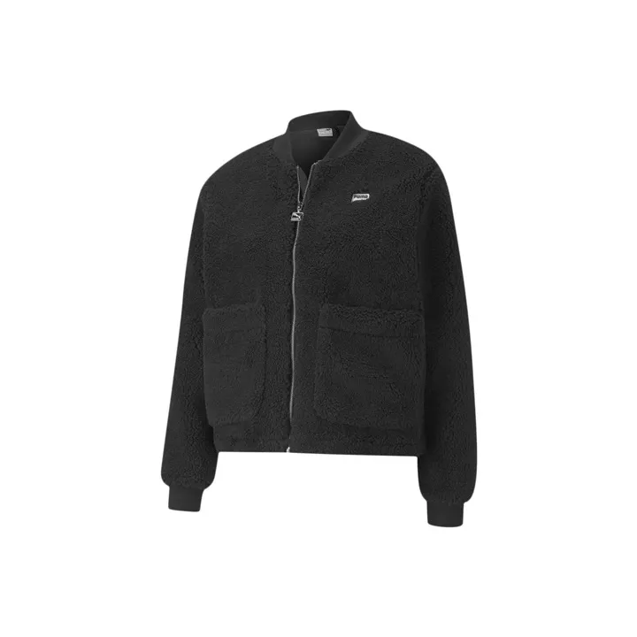 PUMA Черные Женские Бархатные Куртки