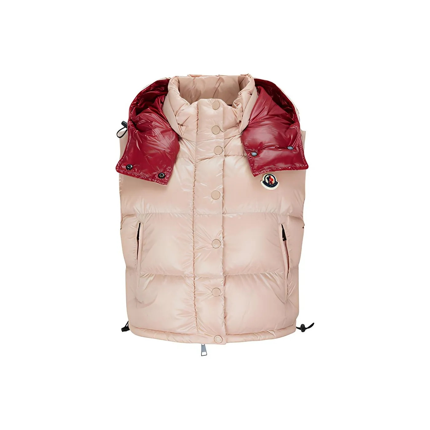 Moncler Down Vest Women's Nude Pink