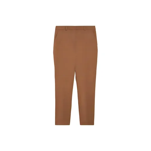 MaxMara Studio Табачные Женские Повседневные Брюки