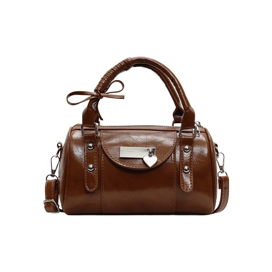 MARKANGARO ПУ (полиуретан) Сумка через плечо Женская Черная Коричневая Белая Розовая