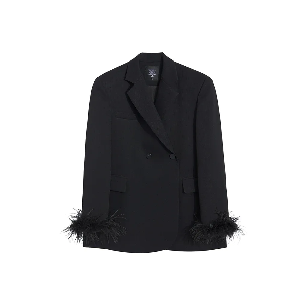 Ouyang Бизнес-костюм женский черный