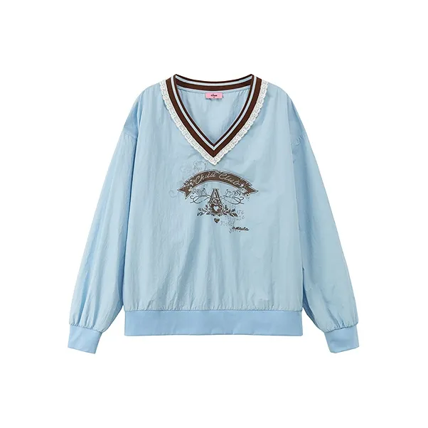 CHUU Sweatshirts Women's Baby Blue