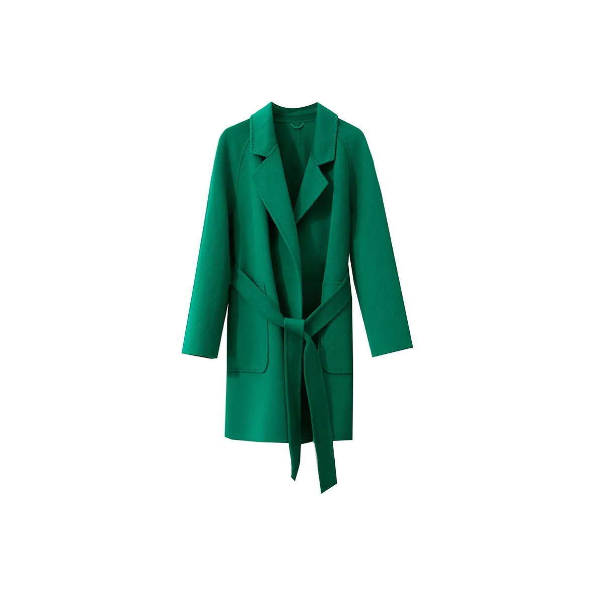 AMII Зеленое Женское Пальто