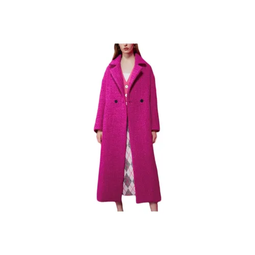 JUICY COUTURE Розово-красное Женское Пальто