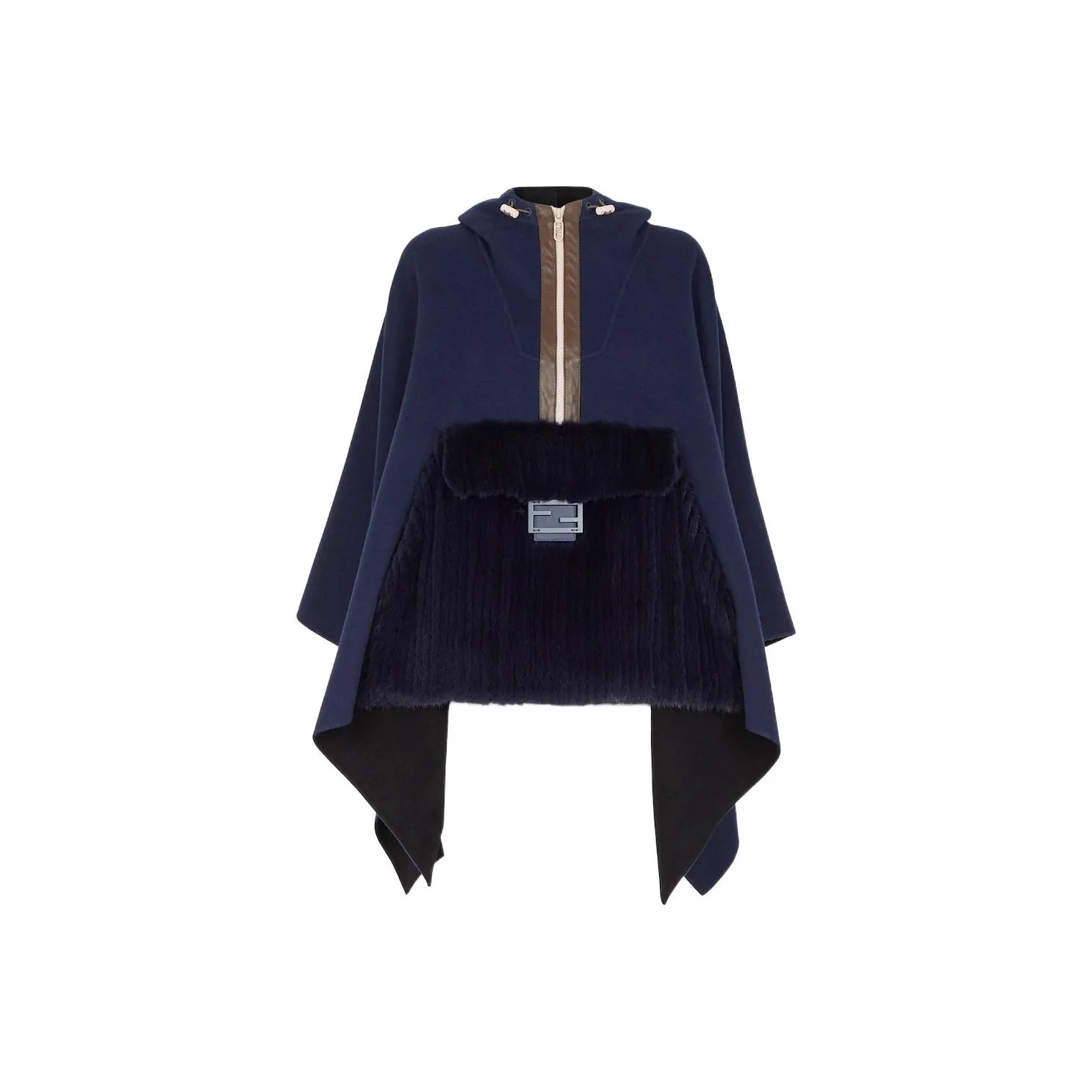 FENDI Cloaks Women's Blue