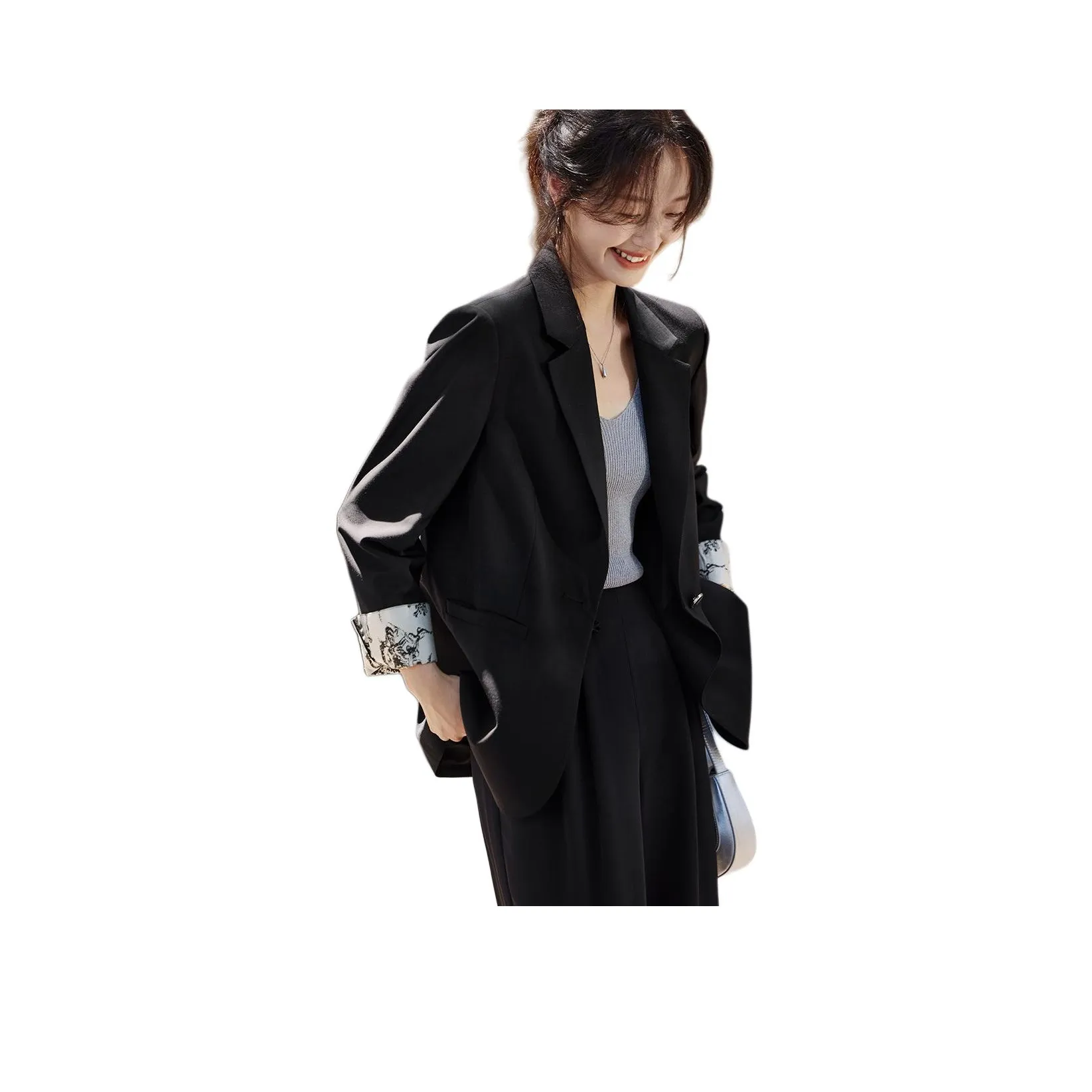 Mo Han Yi Mei Бизнес-костюм женский черный