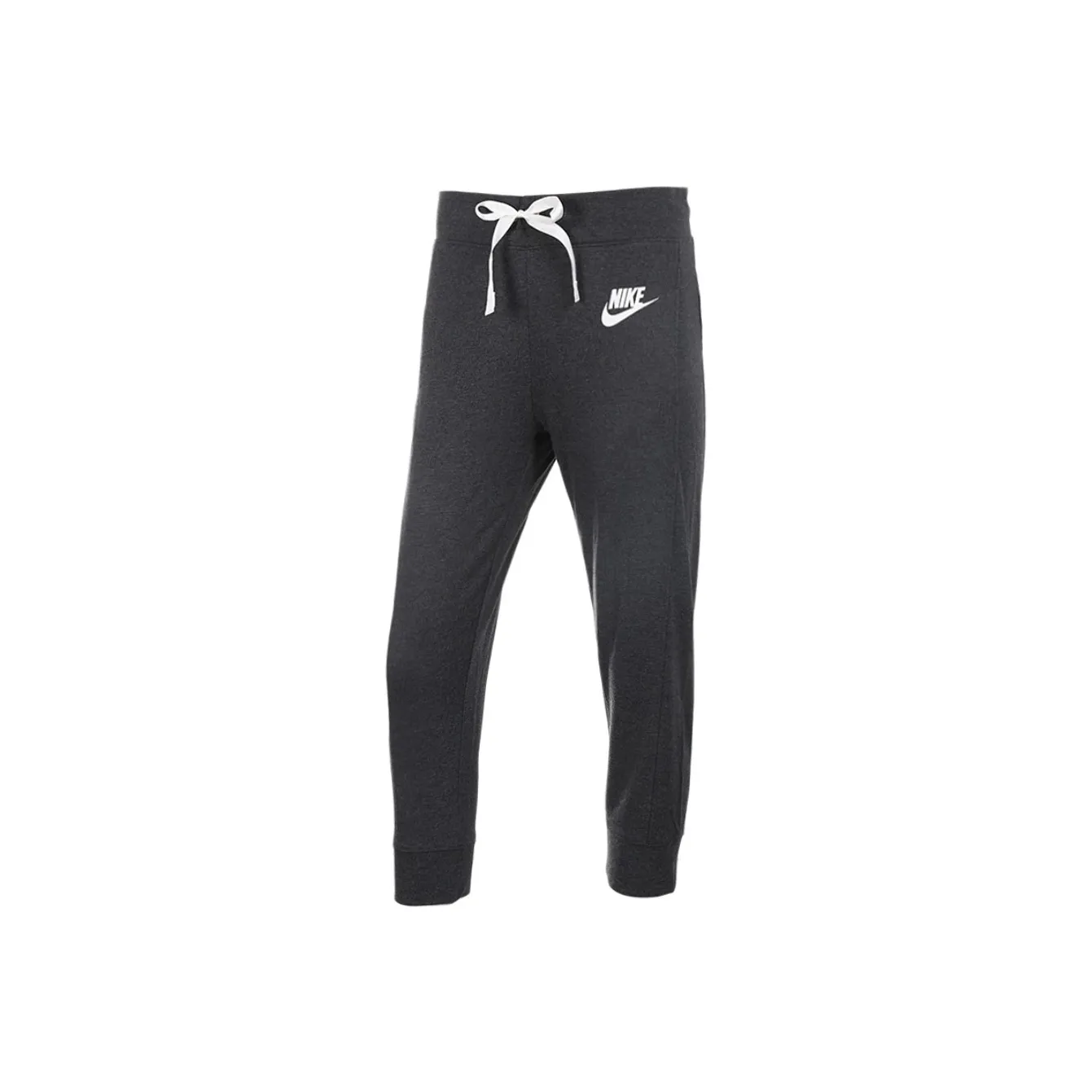 Nike Women'ss Letter Logo Knit Sweatpants 'Black/Gray'