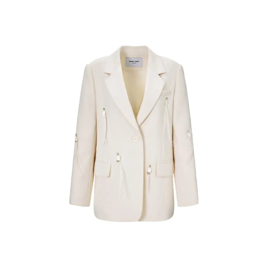 TAMMY TANGS Business Suits Coats Women's Apricot