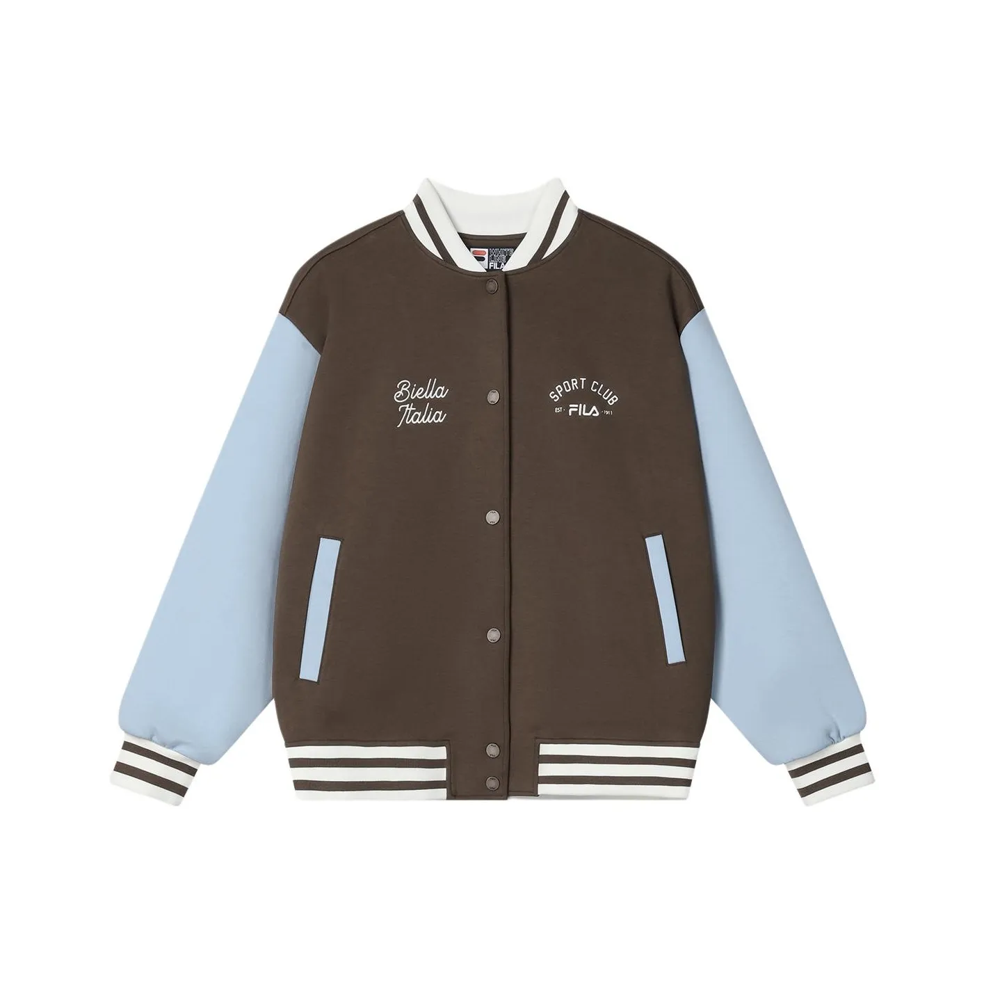 FILA Baseball Jacket Women's Dried Milk Umber