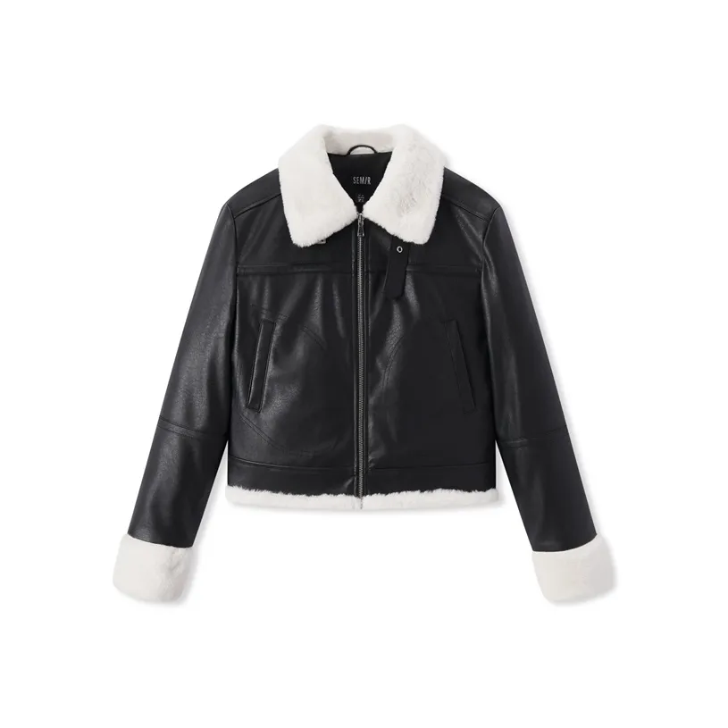 SEM/R Женские кожаные куртки