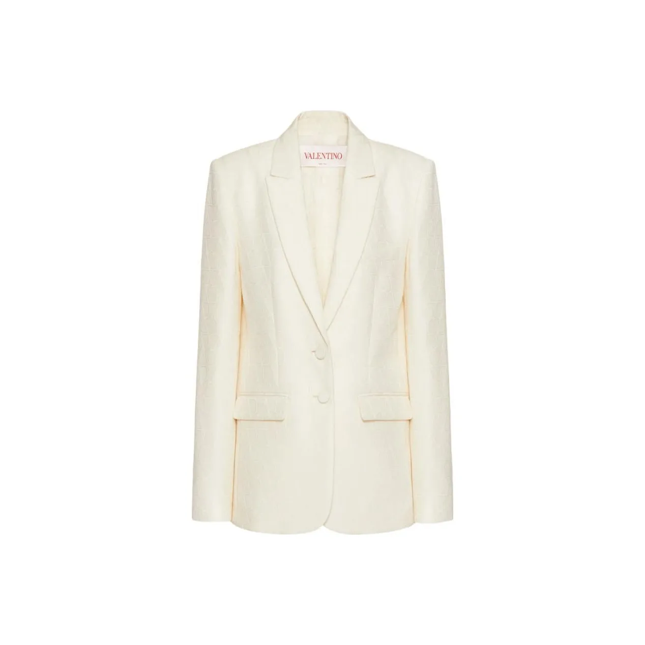 Valentino Toile Iconographe Straight Hem Blazer