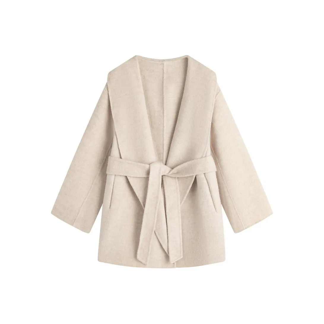 MOSIIMORII Куртка Женская Смешанная Бежевая