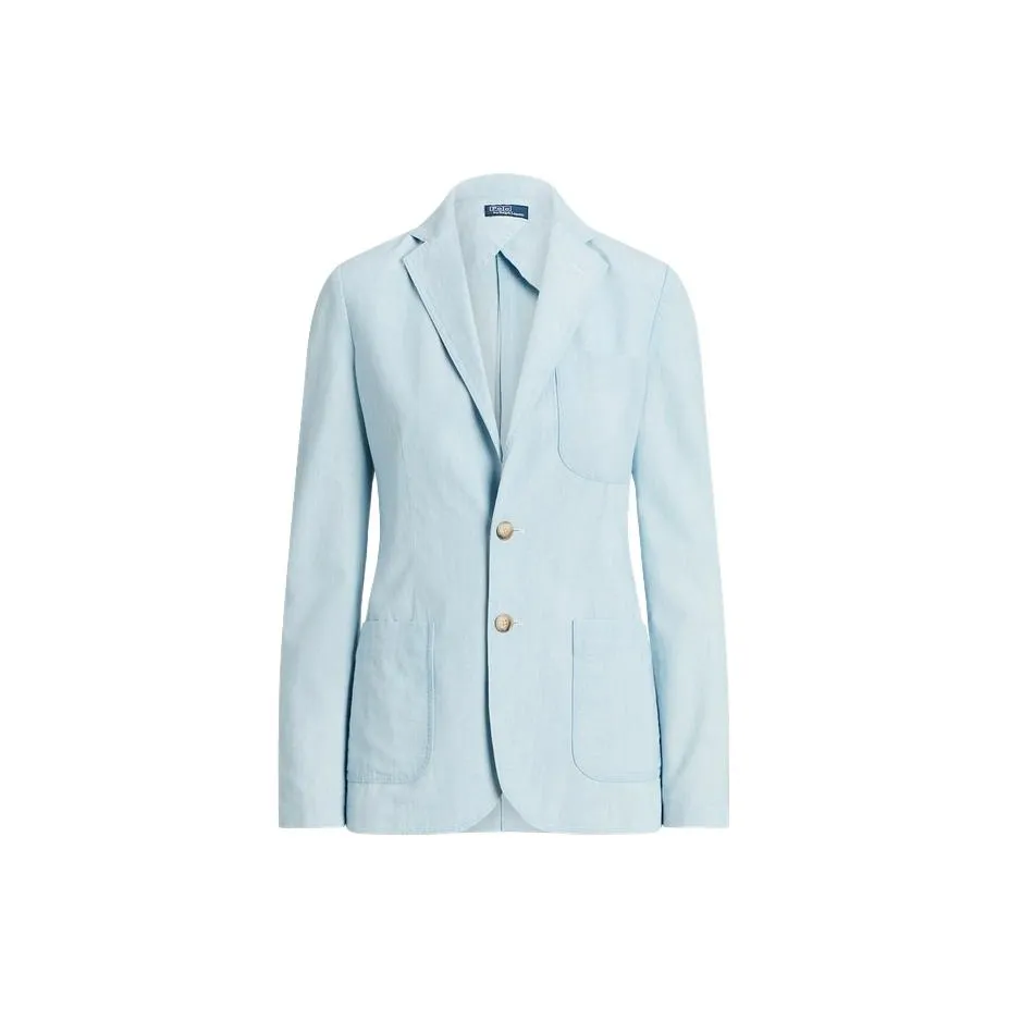 Polo Ralph Lauren Chambray Single breasted Blazer