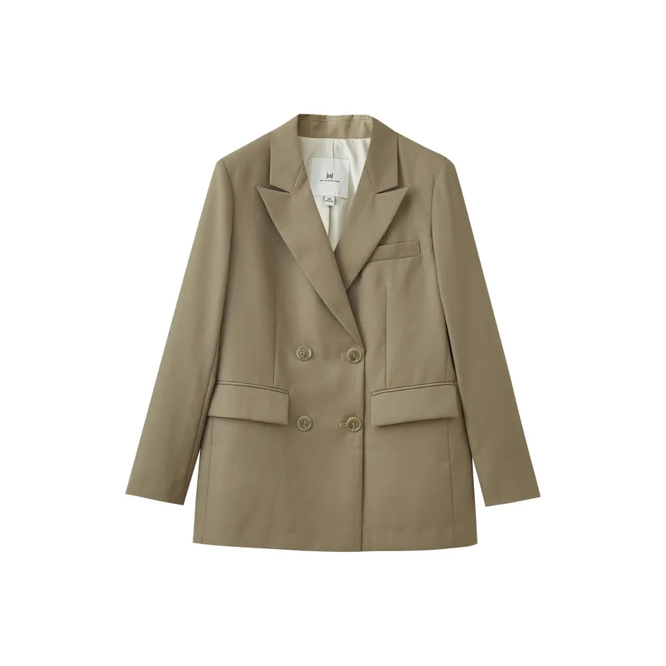 SHUIYUNJIAN Business Suit Women's Gray Green