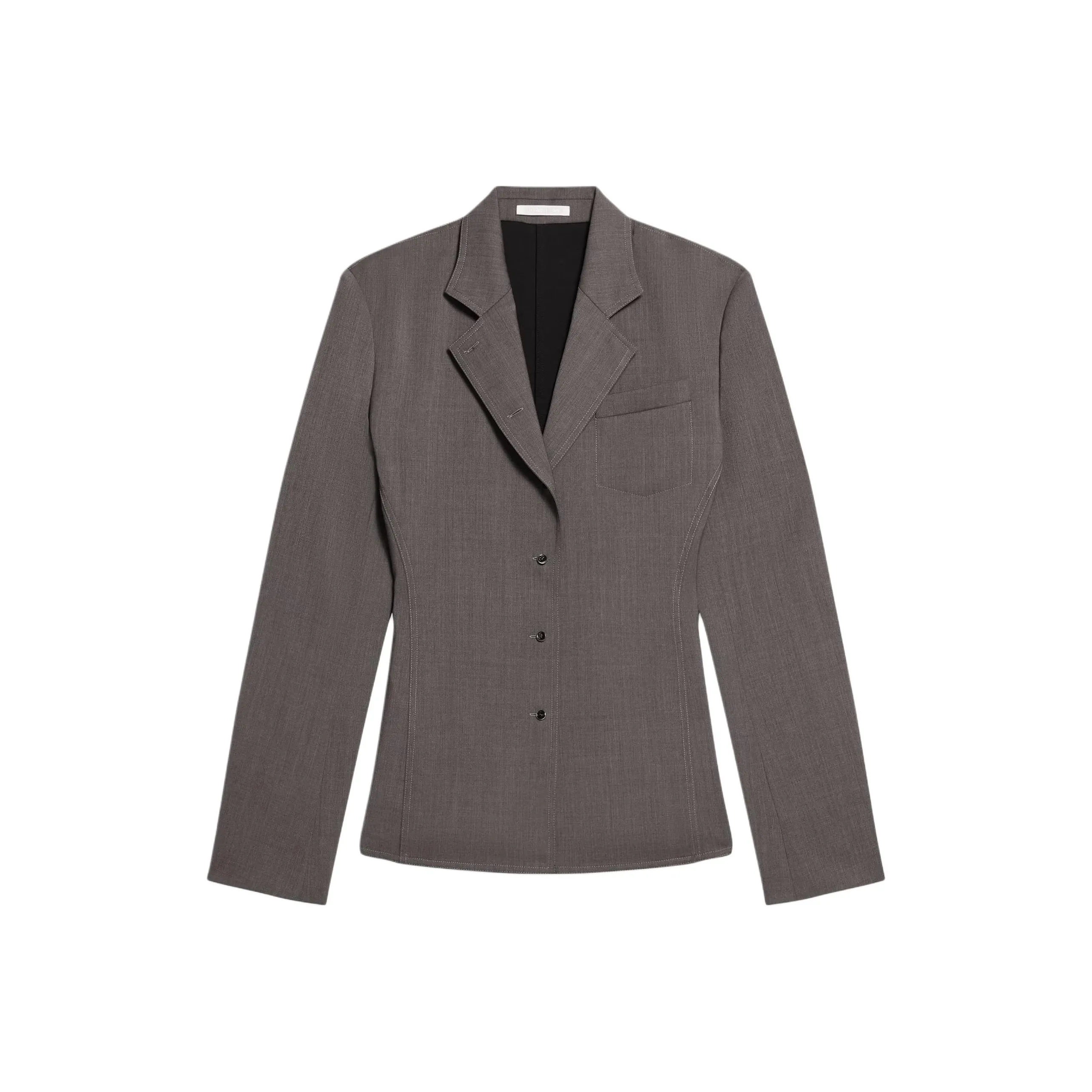 Helmut Lang FW24 Бизнес-костюм женский светло-коричневый