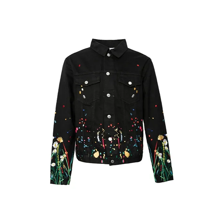 13 DEMARZO Denim Jackets Women's Black