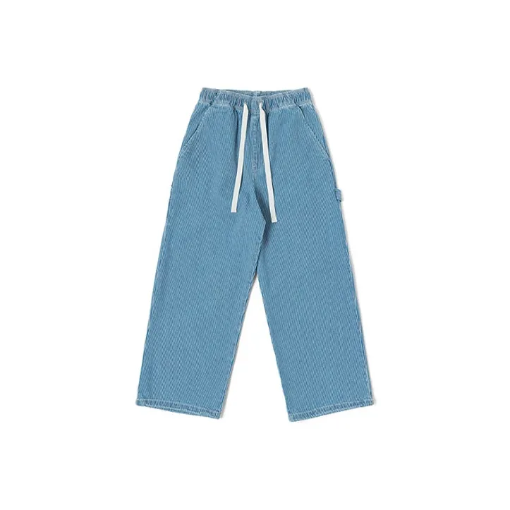 Dickies SS23 Небесно-синие полоски Женские Повседневные брюки